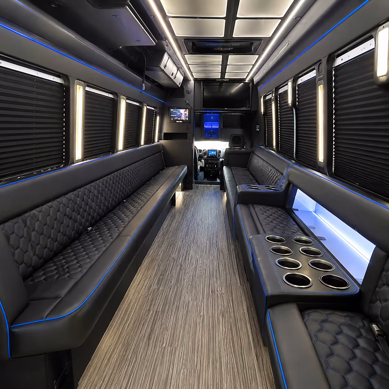 a party bus makes any cajundome show feel like the main event