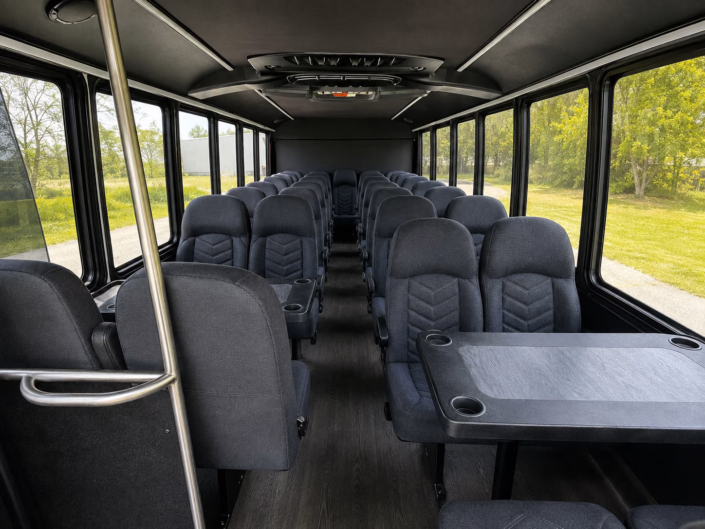 lafayette employee transportation onboard seating