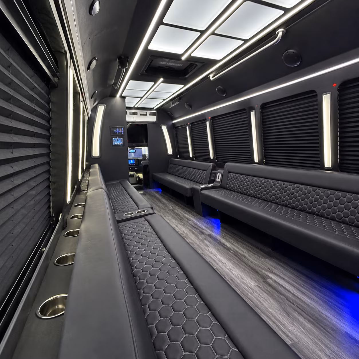 lafayette holiday party bus rental