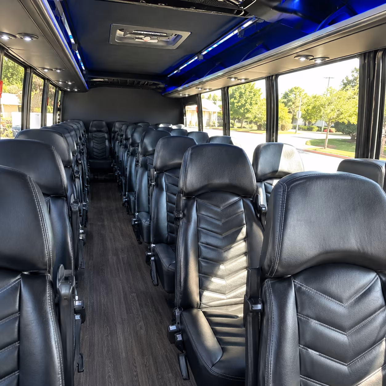 lafayette wine tour brewery transportation onboard seating